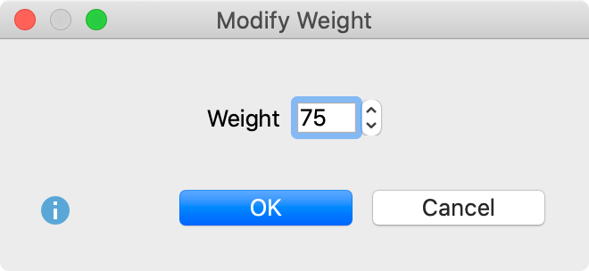 Modifying the weight score of a coded segment