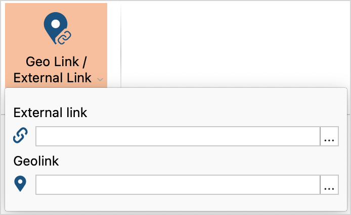 Add geo link to an object Add geo link to an object