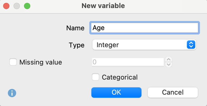 Creating a new variable