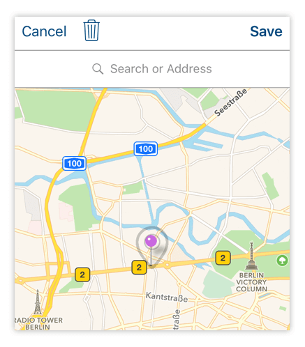 Geolinks in MAXApp