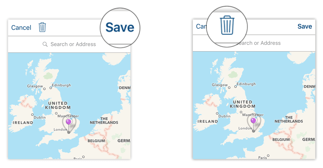 Geolinks in MAXApp
