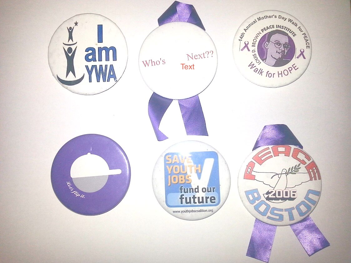 Boston Campaign Bottons Boston Campaign Bottons