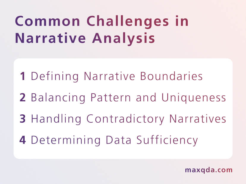 Common Challenges in the Narrative Analysis Process