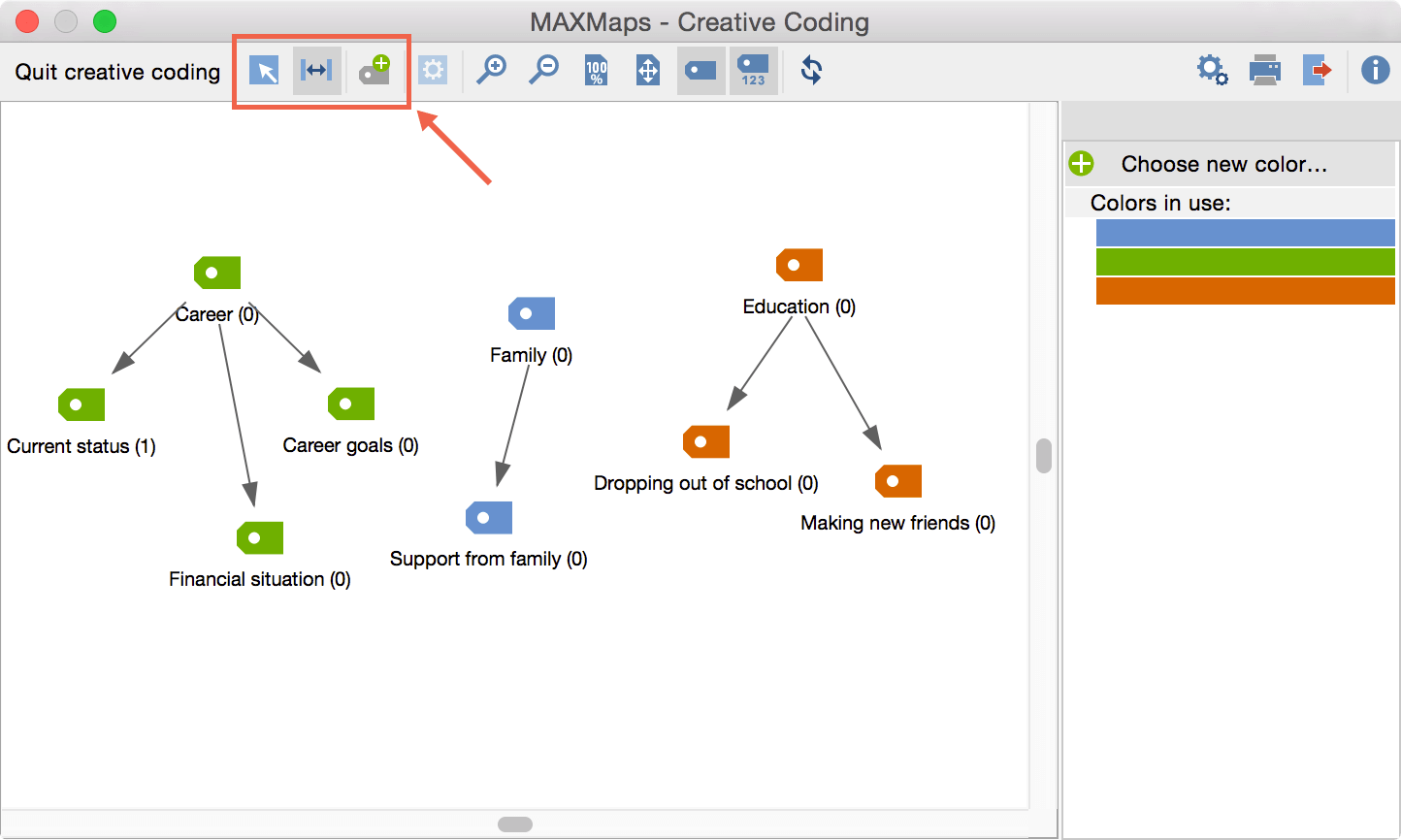 Creative-Coding-on-Map-MAXQDA