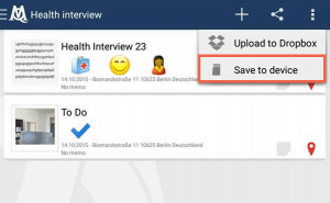 MAXApp - Export projects to your Device and transfer via USB cable