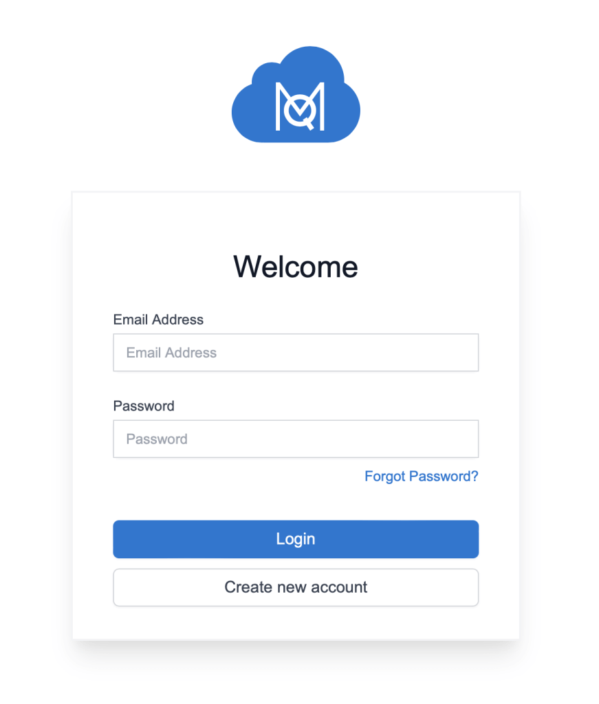The MAXQDA account log in The MAXQDA account log in