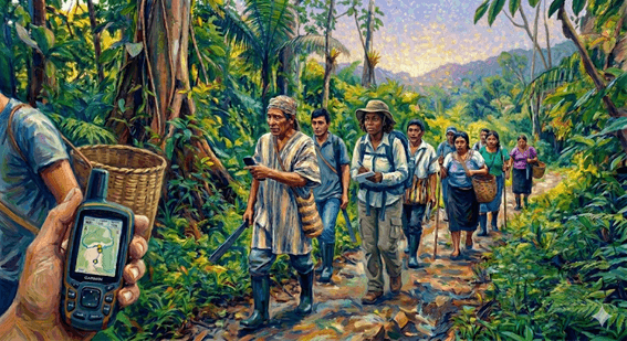 Fictive depiction of an ethnographer