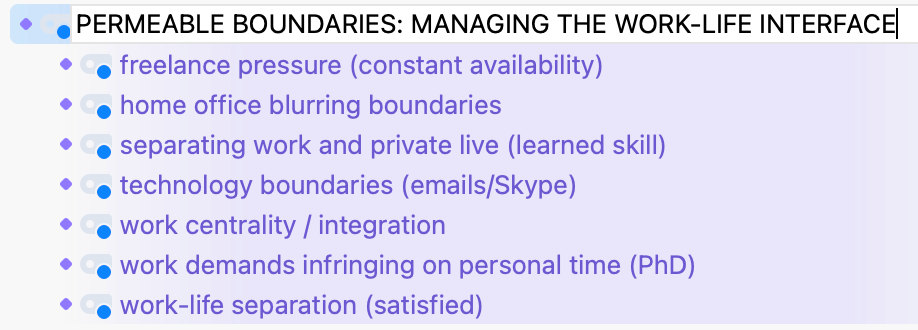 Figure 15: Renaming themes directly in the Codes window to reflect refined understanding Figure 15: Renaming themes directly in the Codes window to reflect refined understanding