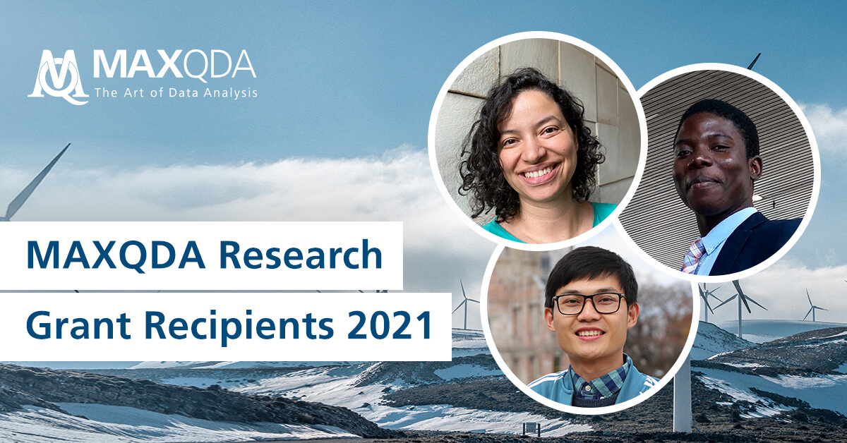 MAXQDA Grant Recipients 2021