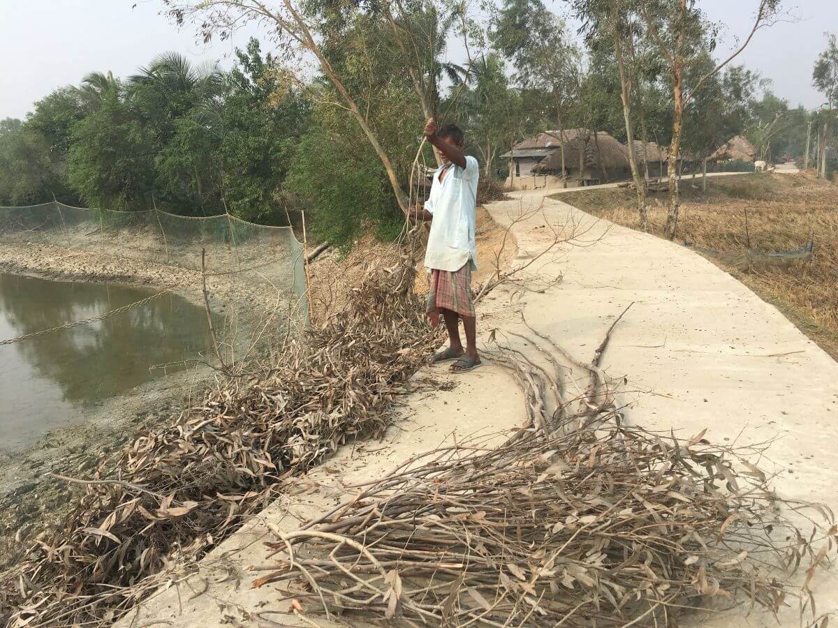 Post-cyclone cleanup process