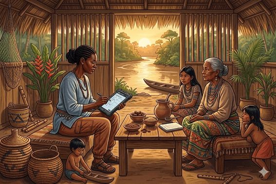 Census taking with CAPI in a fictitious household