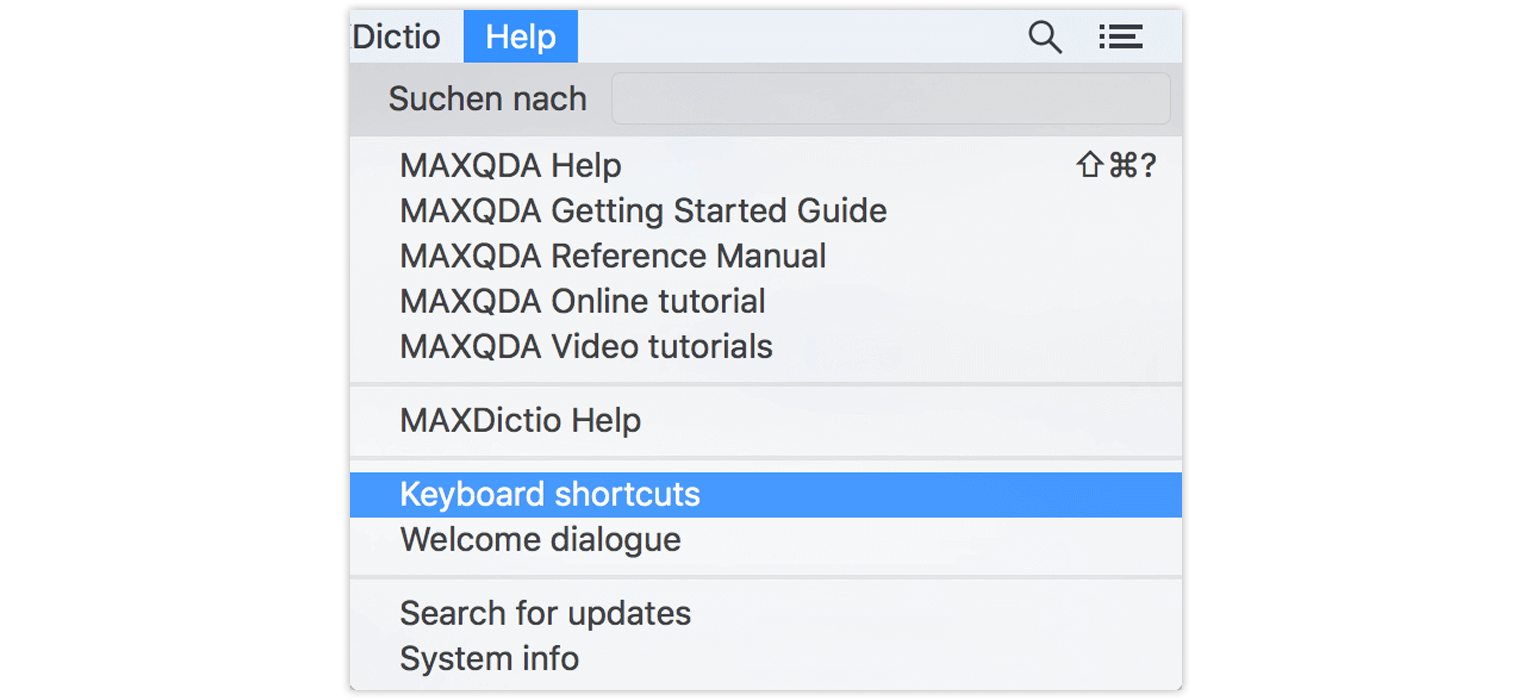 Maxqda12 Tip Of The Month Keyboard Shortcuts In Maxqda Maxqda Maxqda