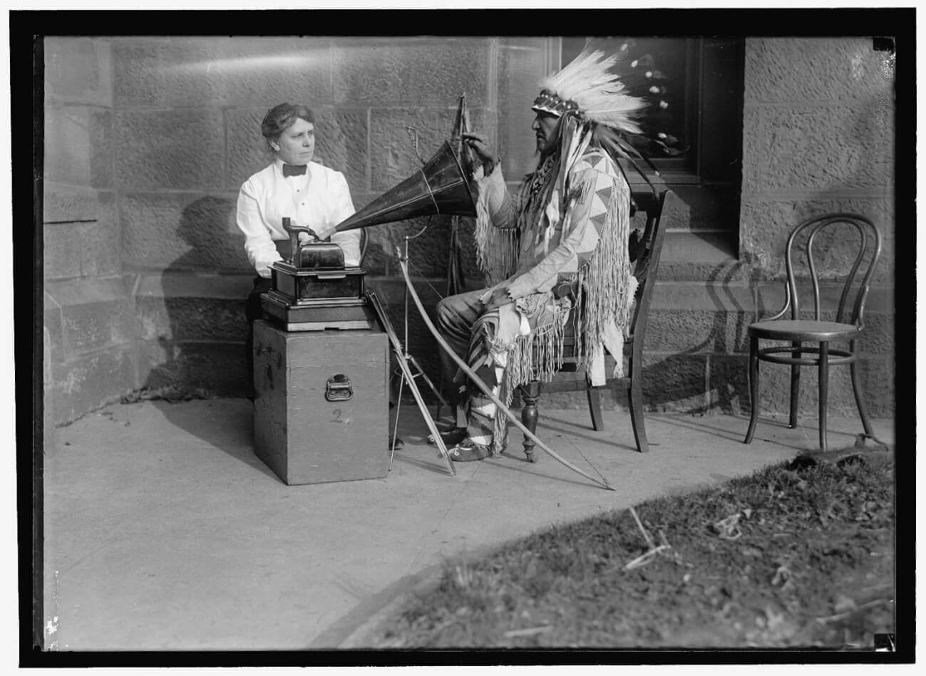 Ethnographer Frances Densmore