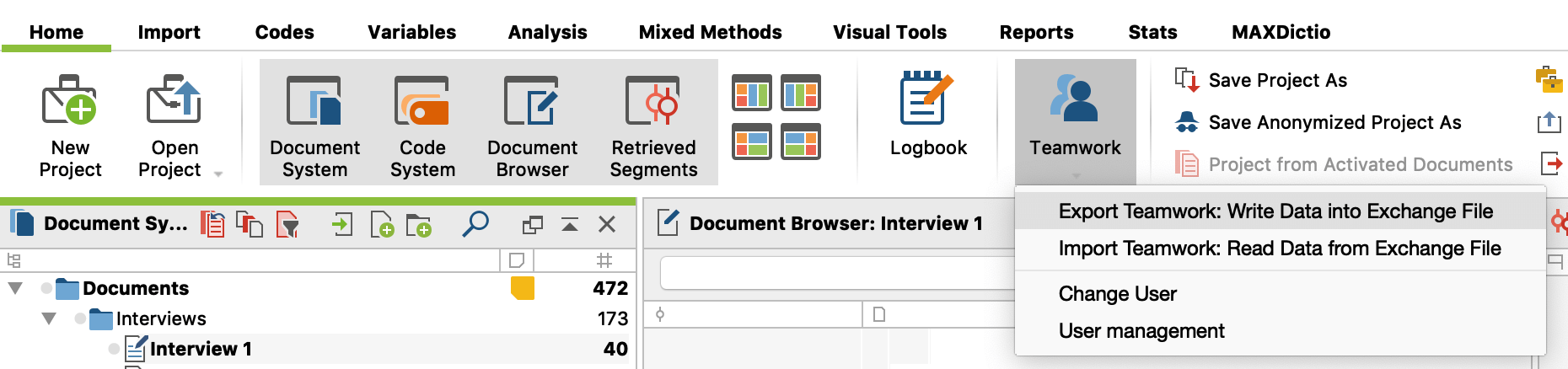 Start Teamwork Export Start Teamwork Export