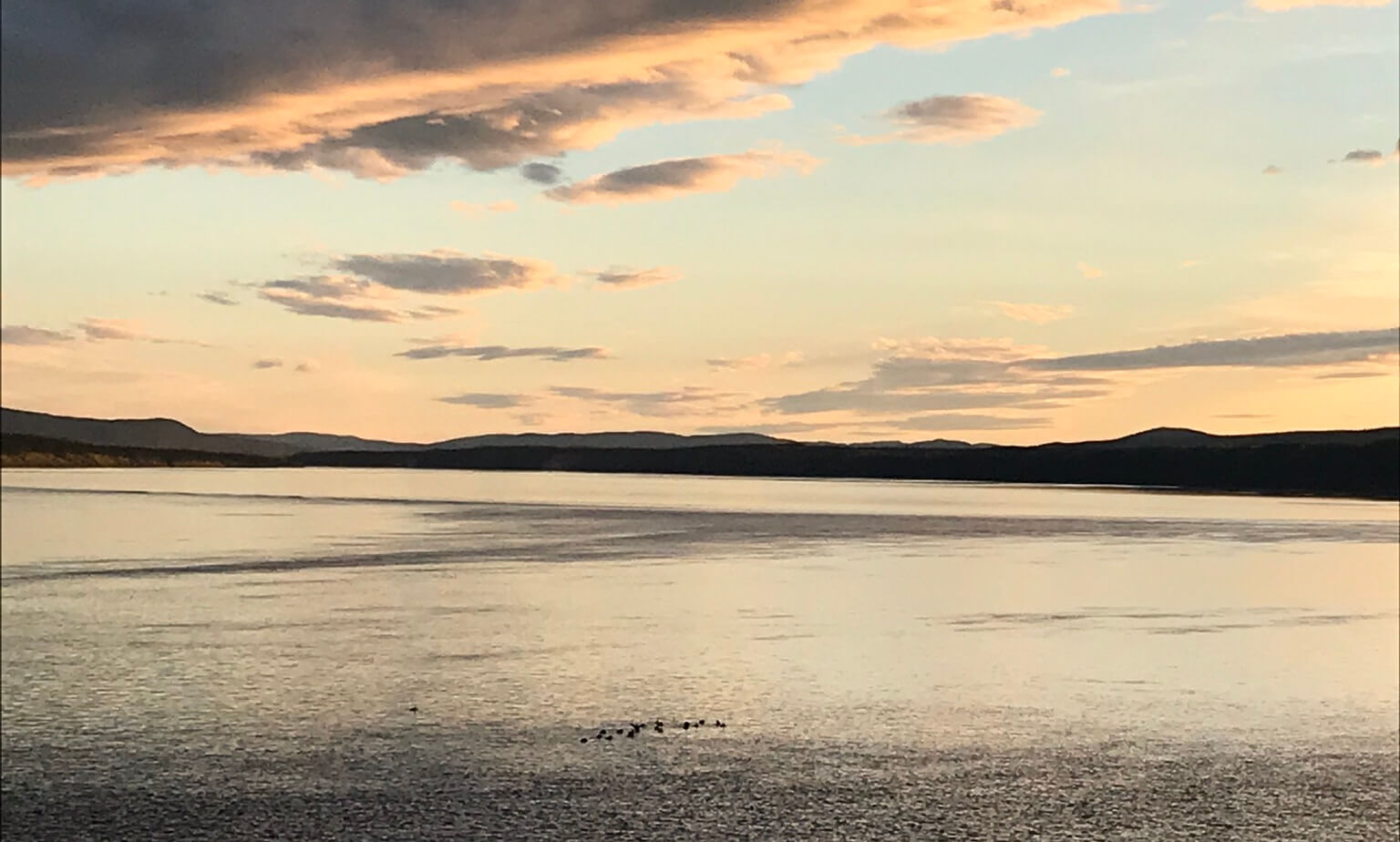 Sunset in Happy Valley-Goose Bay