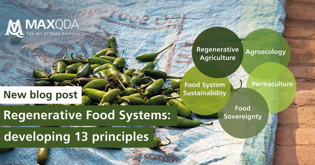 Regenerative Food Systems developing 13 principles