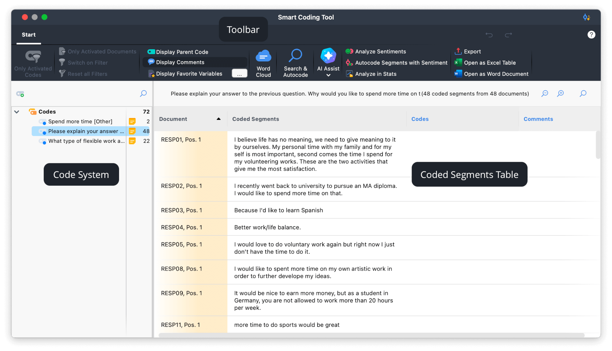 The Smart Coding Tool Environment The Smart Coding Tool Environment