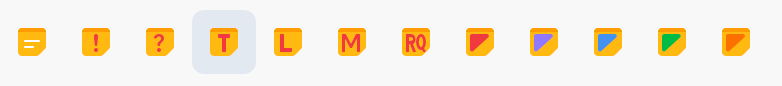 Symboles des mémos : Votre guide visuel des différents types de mémos Symboles des mémos : Votre guide visuel des différents types de mémos