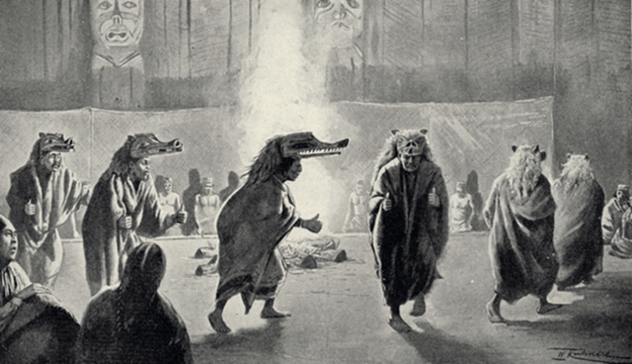 Ethnographic research - Potlatch ceremony
