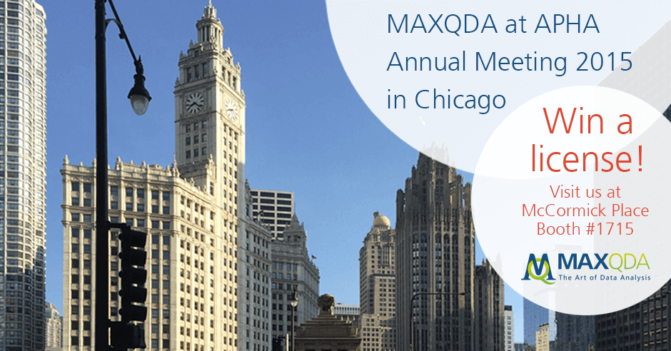 MAXQDA at APHA 2015