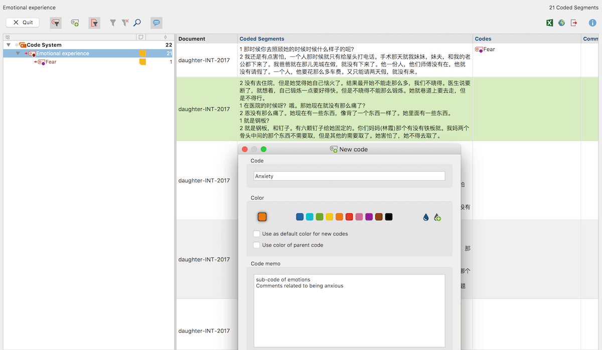 Assign new codes with the Smart Coding Tool