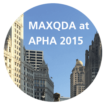 MAXQDA at APHA 2015