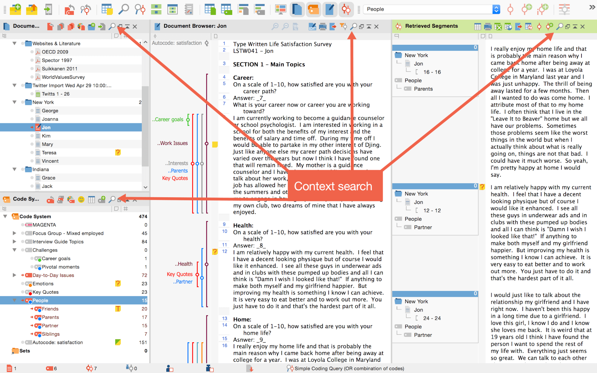 Context search