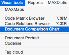 Document Comparison Chart