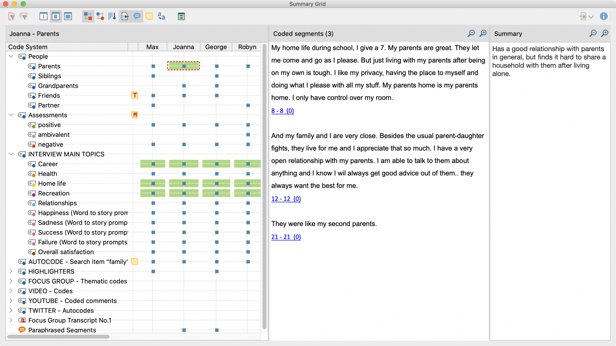 Literature Analysis - MAXQDA