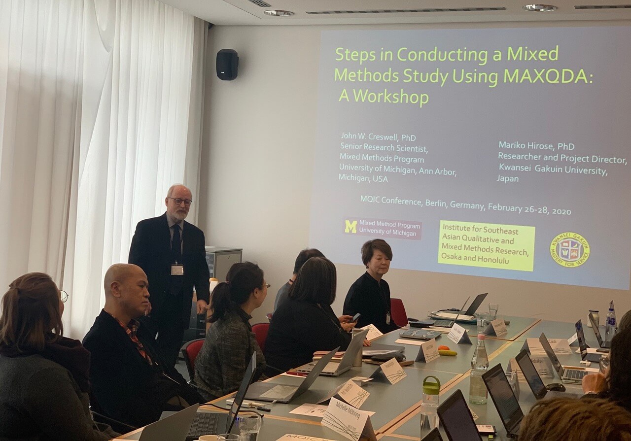 MAXQDA International Conference Mixed Methods Workshop