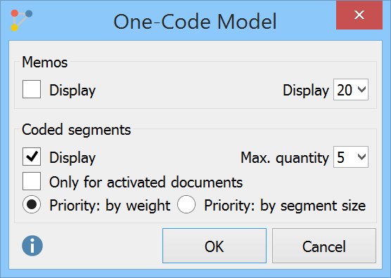 One-Code Model