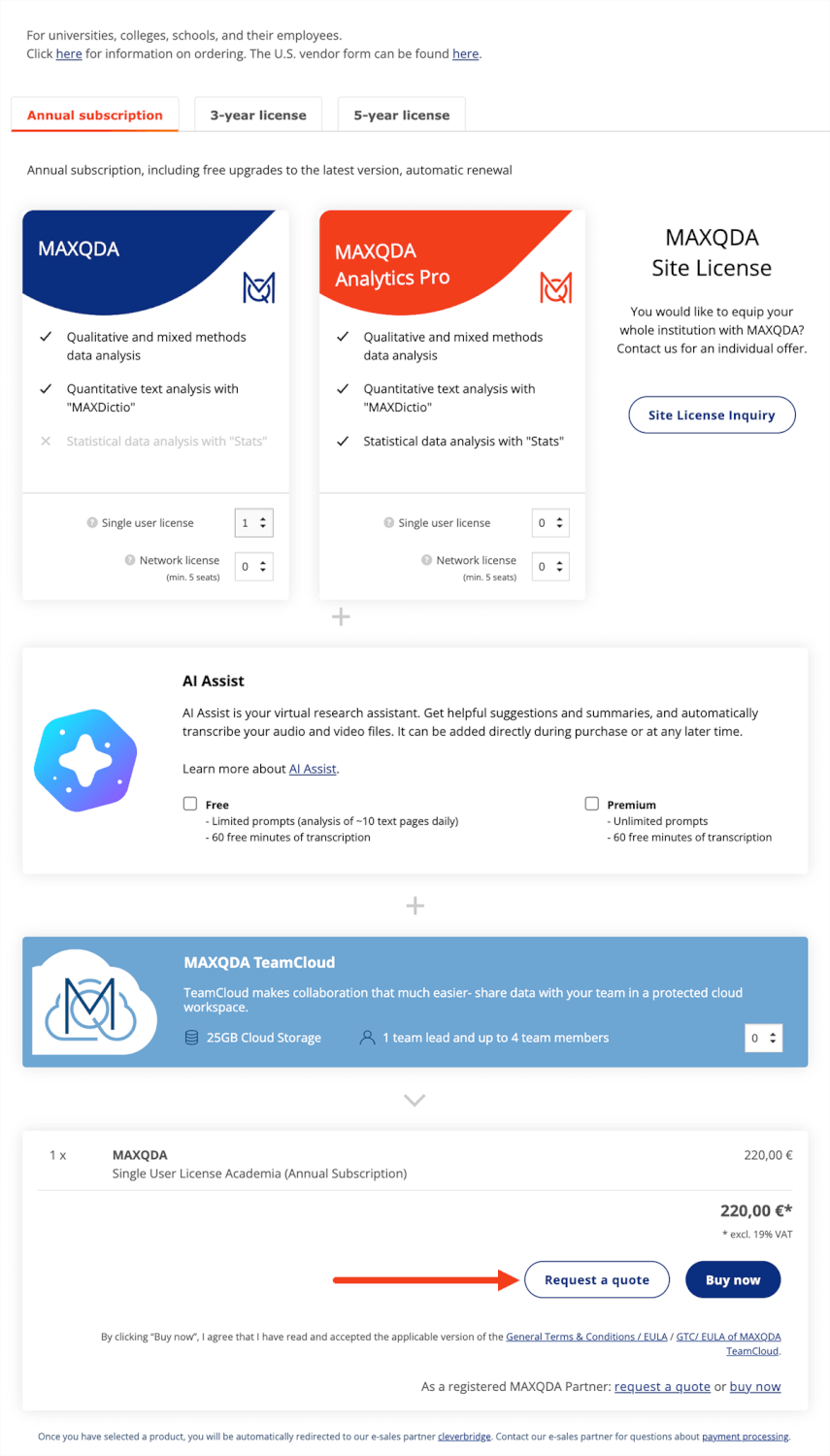 request price quote max24 en