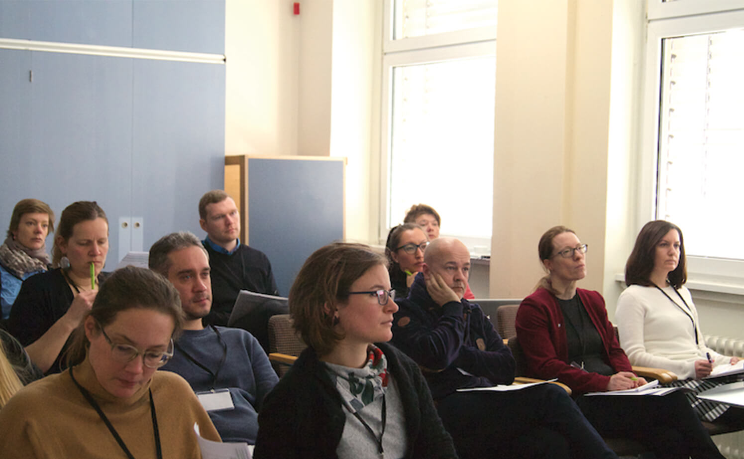 Particiüants of a spotlight session at the MQIC 2018